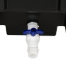 Cambro ICS125L110 125 lb SlidingLid™ Insulated Mobile Ice Caddy - Plastic, Black thumbnail 7