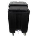 Cambro ICS175TB110 175 lb SlidingLid™ Insulated Mobile Ice Caddy - Plastic, Black thumbnail 2