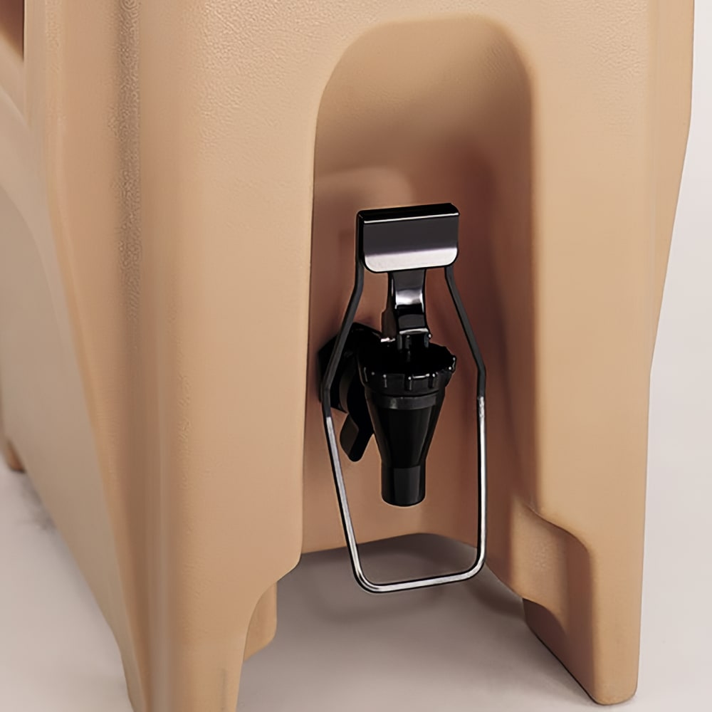 Cambro LCDES110 LCD Spigot Easy Serve Dispenser, Black