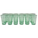 Cambro LT10427 10 oz Spanish Green Hammered Plastic Tumbler thumbnail 2