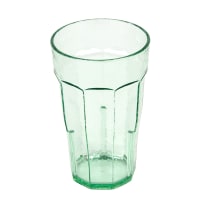 Cambro LT12152 12 oz Clear Hammered Plastic Tumbler thumbnail 2