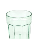 Cambro LT12427 12 oz Spanish Green Hammered Plastic Tumbler thumbnail 2