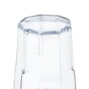 Cambro LT22152 22 oz Clear Hammered Plastic Tumbler thumbnail 3
