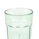 Cambro LT22427 22 oz Spanish Green Hammered Plastic Tumbler thumbnail 2