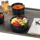 Cambro MDSB16110 16 9/10 oz Round Shoreline Collection Bowl - Black thumbnail 2