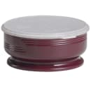 Cambro MDSB16487 16 9/10 oz Round Shoreline Collection Bowl - Cranberry thumbnail 2