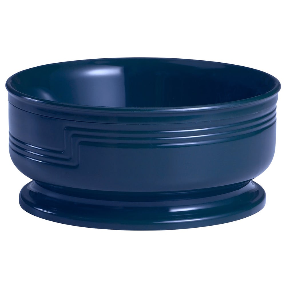 Cambro MDSB16497 16 9/10 oz Round Shoreline Collection Bowl - Navy Blue