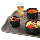 Cambro MDSB5110 5 oz Round Shoreline Collection Bowl - Black thumbnail 2