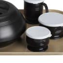 Cambro MDSB5110 5 oz Round Shoreline Collection Bowl - Black thumbnail 4