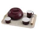 Cambro MDSB5487 5 oz Round Shoreline Collection Bowl - Cranberry thumbnail 4