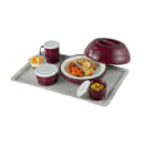 Cambro MDSB9487 9 oz Round Shoreline Collection Bowl - Cranberry thumbnail 8