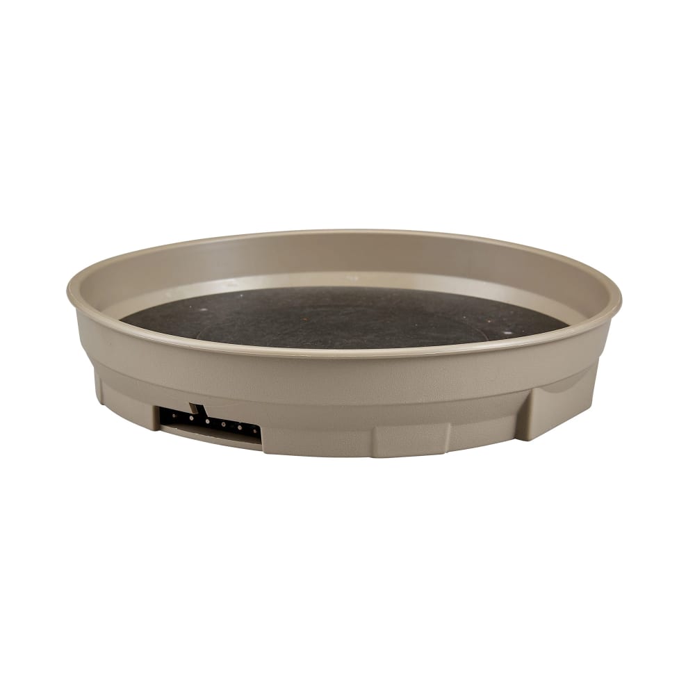 Cambro MDSCDB9457 9 9/16" Camduction® Base - Wheat