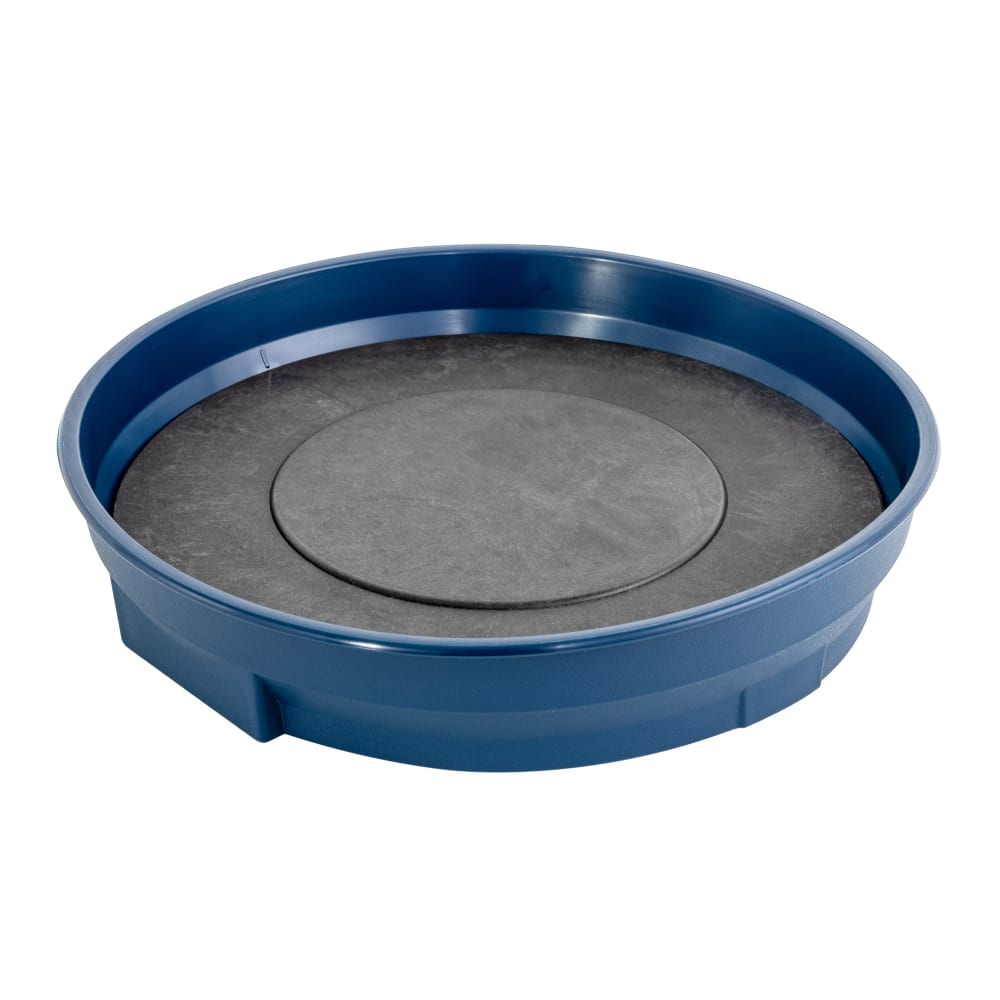 Cambro MDSCDB9 497 9 1/2" Camduction Base - Navy Blue
