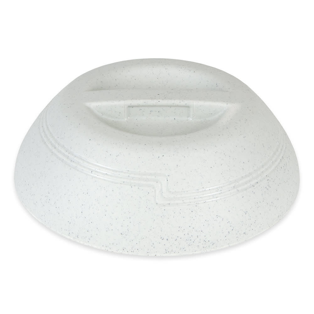 Cambro MDSD9480 9" Shoreline Collection Plastic Dome Cover - Speckled Gray