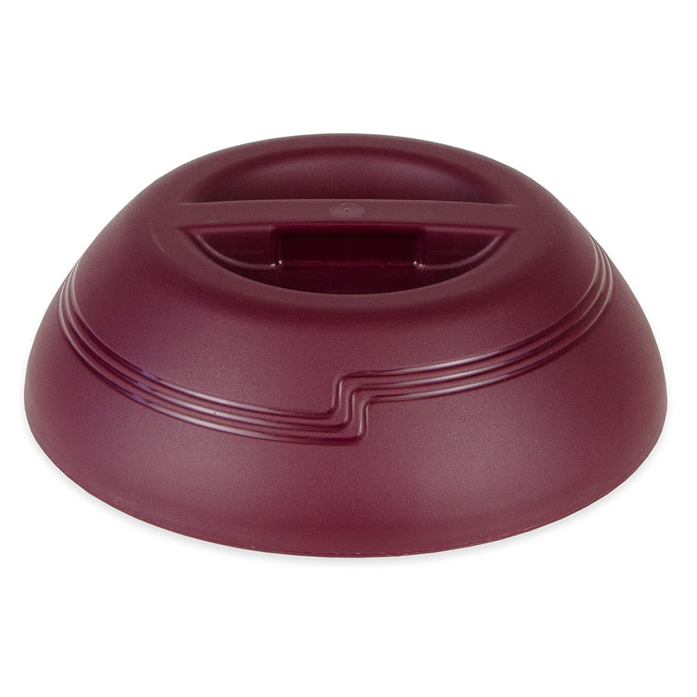 Cambro MDSD9487 9" Shoreline Collection Plastic Dome Cover - Cranberry