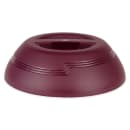 Cambro MDSD9487 9" Shoreline Collection Plastic Dome Cover - Cranberry thumbnail 2