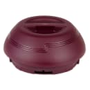 Cambro MDSD9487 9" Shoreline Collection Plastic Dome Cover - Cranberry thumbnail 4