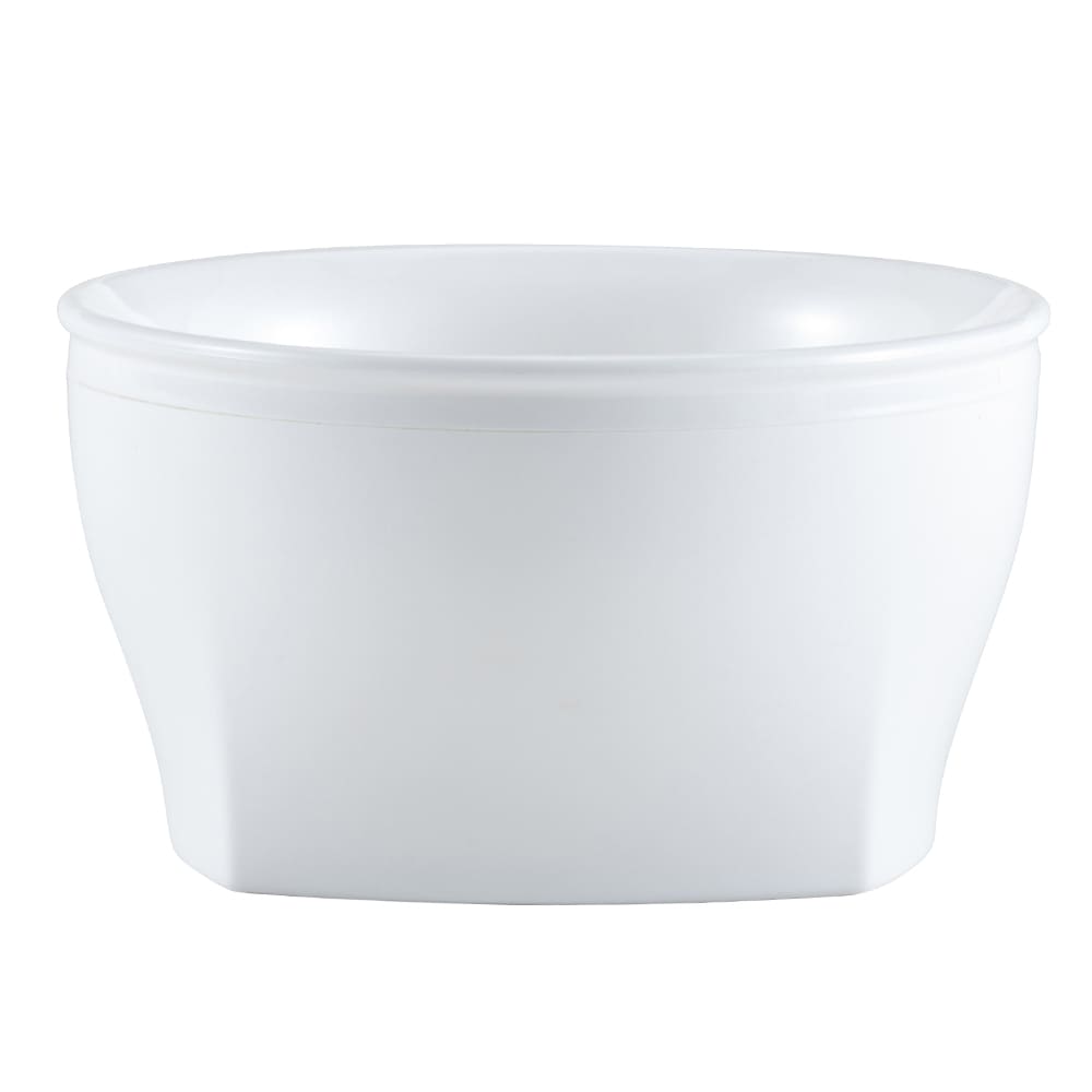 Cambro MDSHB9148 9 oz Round Harbor Collection Bowl - Plastic, White