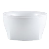 Cambro MDSHB9485 9 oz Round Harbor Collection Bowl - Plastic, Smoked Metal thumbnail 4
