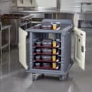 Cambro MDSHD9485 Harbor Collection Dome for 9" Plates - Plastic, Smoked Metal thumbnail 4