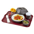 Cambro MDSHD9485 Harbor Collection Dome for 9" Plates - Plastic, Smoked Metal thumbnail 9