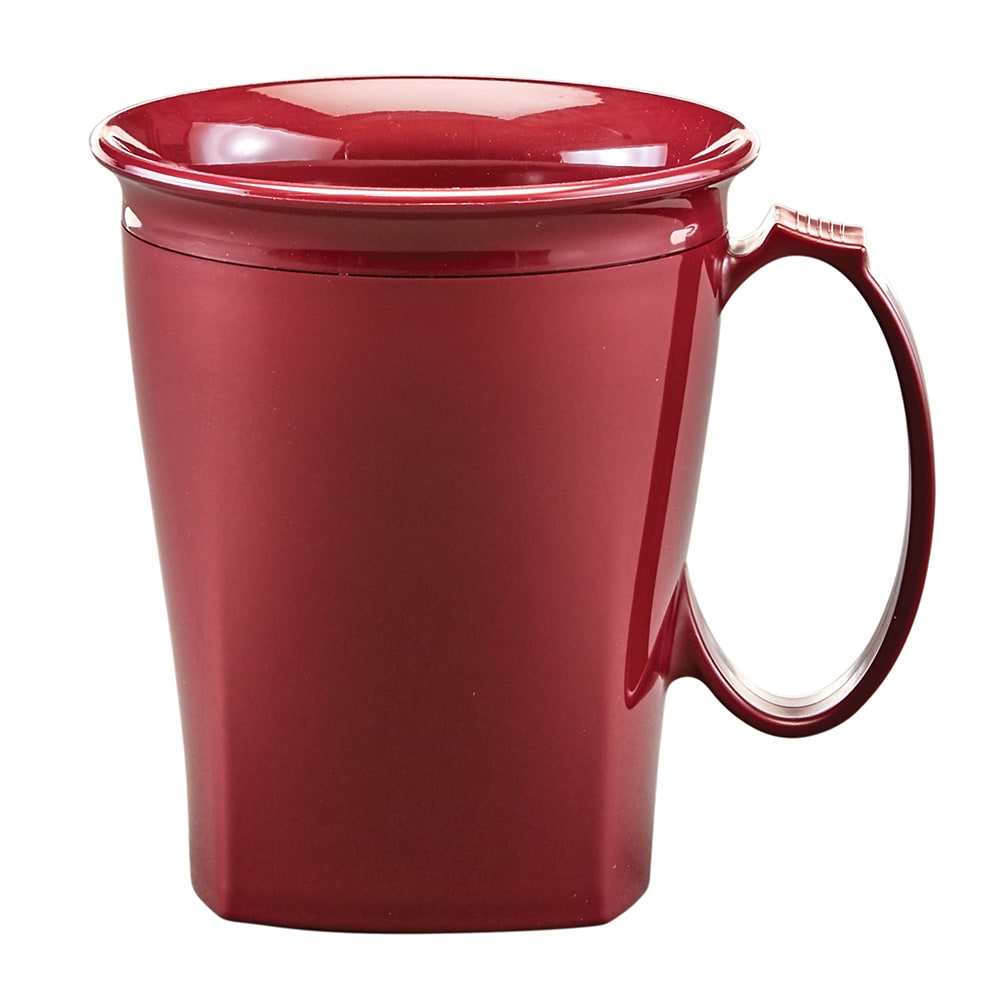 Cambro MDSHM8487 8 oz Harbor Collection - Plastic, Cranberry