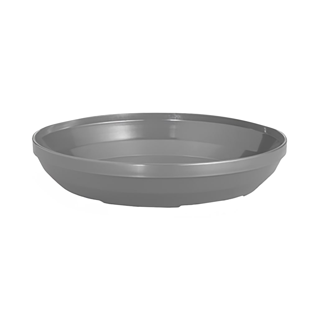 Cambro MDSL9485 9 9/16" Pellet Underliner for 9 1/2" Pellet - Plastic, Smoked Metal