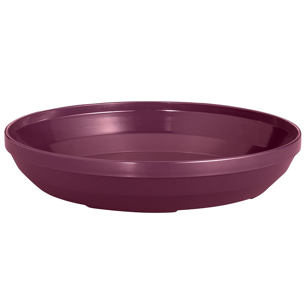 Cambro MDSL9487 9 1/2" Shoreline Collection Pellet Underliner - Cranberry