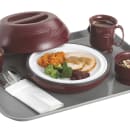 Cambro MDSL9487 9 1/2" Shoreline Collection Pellet Underliner - Cranberry thumbnail 3