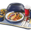 Cambro MDSL9497 9 1/2" Shoreline Collection Pellet Underliner - Navy Blue thumbnail 3