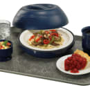 Cambro MDSL9497 9 1/2" Shoreline Collection Pellet Underliner - Navy Blue thumbnail 4