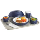 Cambro MDSLD9497 10" Shoreline Collection Plastic Dome Cover - Navy Blue thumbnail 3