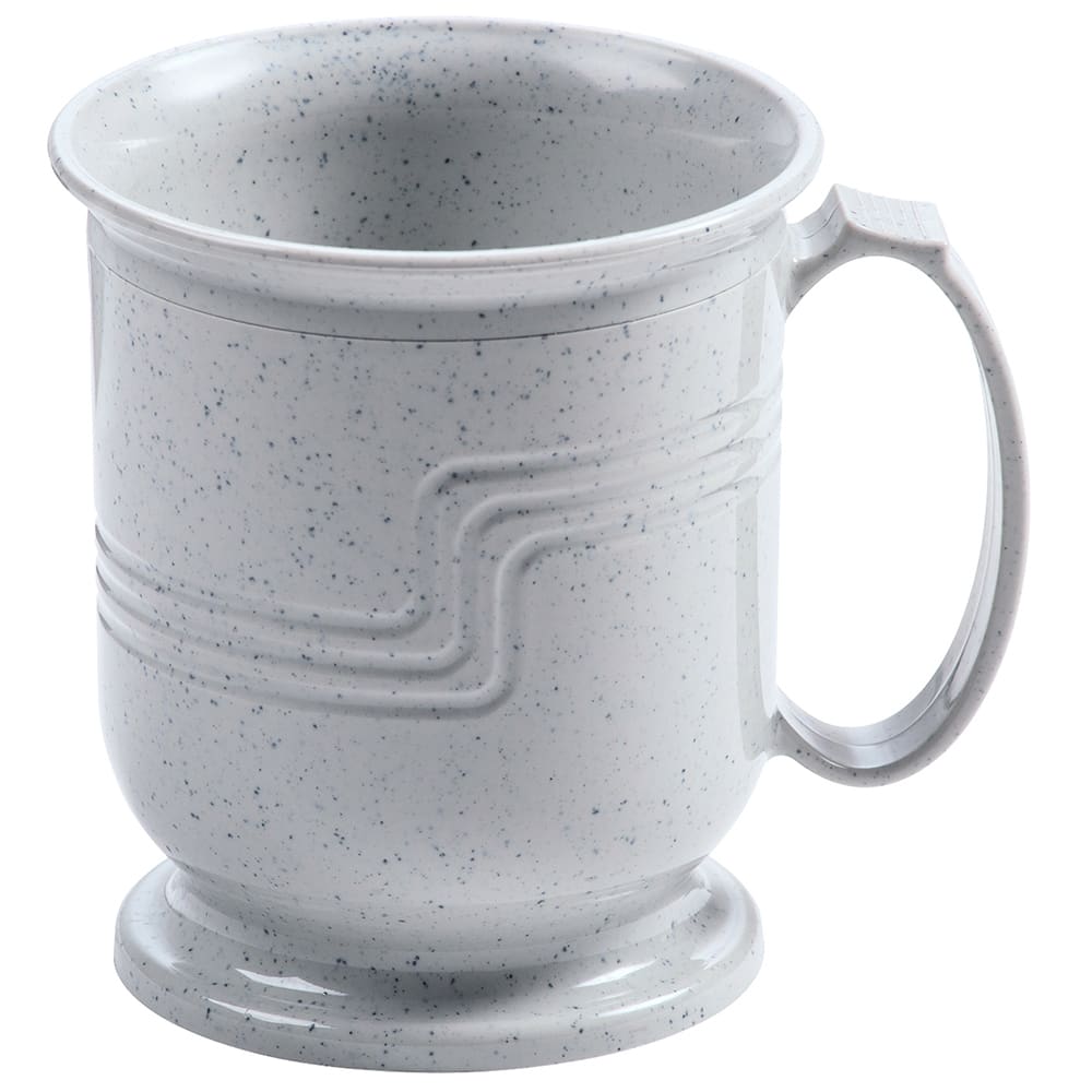Cambro MDSM8480 8 oz Shoreline Collection Mug - Speckled Gray