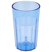 Cambro NT14152 14 oz Clear Fluted Plastic Tumbler thumbnail 3