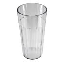 Cambro NT20152 22 oz Clear Fluted Plastic Tumbler thumbnail 2