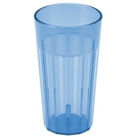 Cambro NT20152 22 oz Clear Fluted Plastic Tumbler thumbnail 6