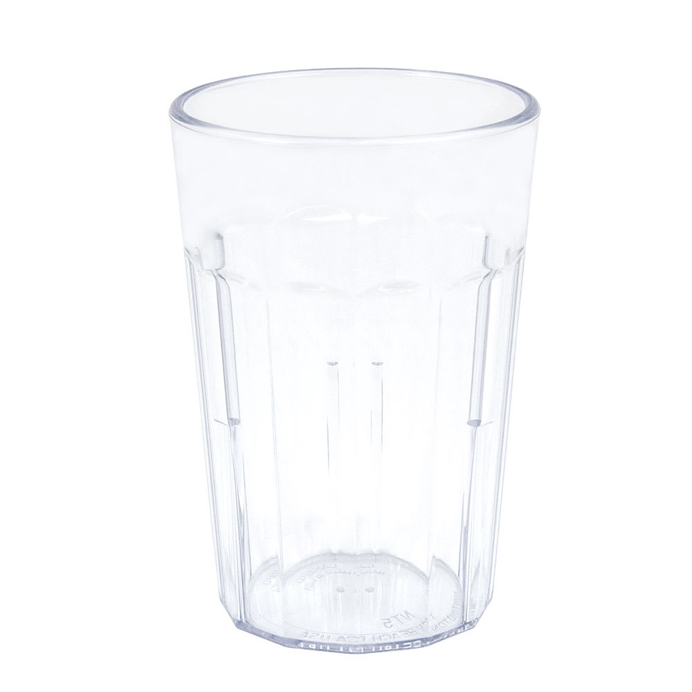 Cambro NT5152 6 2/5 oz Clear Fluted Plastic Tumbler