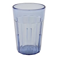 Cambro NT5152 6 2/5 oz Clear Fluted Plastic Tumbler thumbnail 2
