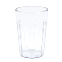 Cambro NT5153 6 2/5 oz Amber Fluted Plastic Tumbler thumbnail 2