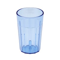 Cambro NT8153 8 oz Amber Fluted Plastic Tumbler thumbnail 3