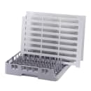Cambro OETR314151 19 3/4" Square Camrack Open End Tray Rack - Soft Gray thumbnail 4