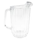 Cambro P320CW135 32 oz Plastic Pitcher w/ Thumb Grip, Clear thumbnail 2