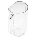Cambro P320CW135 32 oz Plastic Pitcher w/ Thumb Grip, Clear thumbnail 5