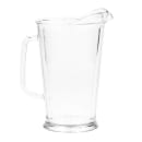Cambro P64CW135 64 oz Camwear Pitcher - Lip and Pour Spout, Clear thumbnail 4