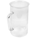 Cambro PC64CW135 64 oz Plastic Pitcher w/ Thumb Grip, Clear thumbnail 5
