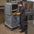 Cambro PCU2000CC615 Pro Cart Ultra™ Cold Insulated Food Carrier w/ (20) Pan Capacity, Charcoal Gray, 115v thumbnail 6