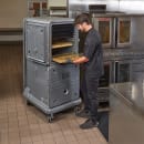 Cambro PCU2000CP615 Pro Cart Ultra™ Cold Insulated Food Carrier w/ (20) Pan Capacity, Charcoal Gray, 115v thumbnail 4