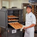 Cambro PCUHH615 Pro Cart Ultra™ Hot Insulated Food Carrier w/ (16) Pan Capacity, Gray, 110v thumbnail 4