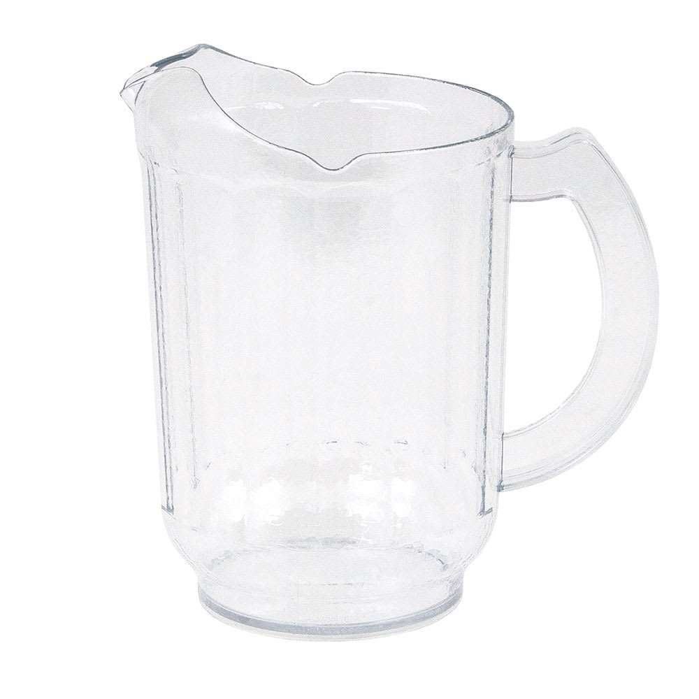 Cambro PL60CW135 60 oz Plastic Pitcher w/ Thumb Grip, Clear