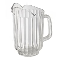 Cambro PL60CW135 60 oz Plastic Pitcher w/ Thumb Grip, Clear thumbnail 3